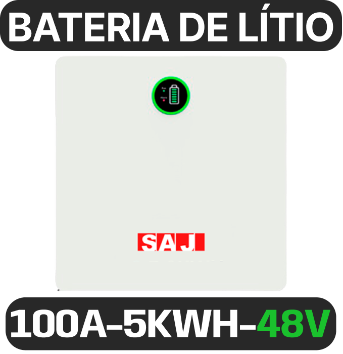 BATERIA SAJ BAIXA TENSÃO B3-5.0KWH-LV 48V
