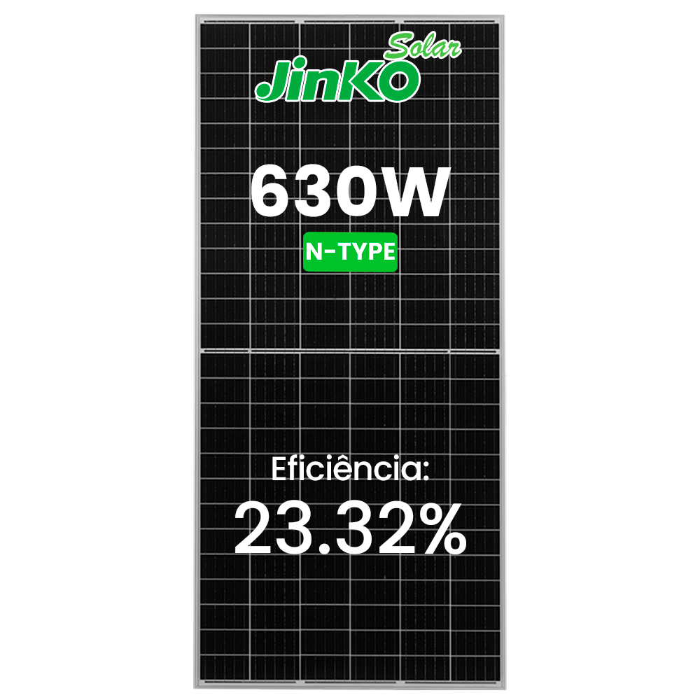 MODULO 630W JINKO NTYPE BIFACIAL 30MM