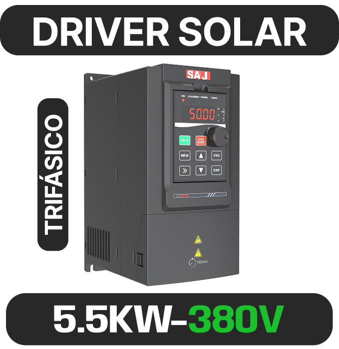 DRIVER SOLAR SAJ TRIFASICO 5.5KW 380V