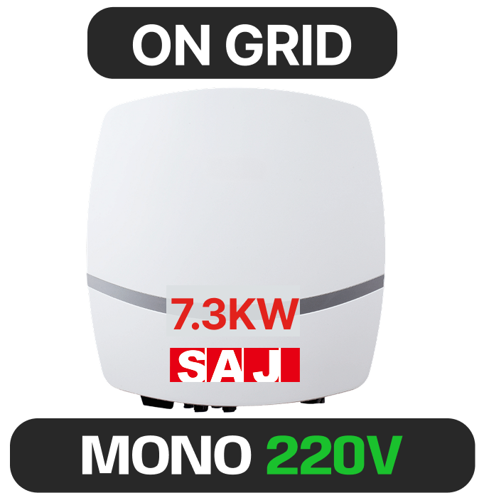 INVERSOR SAJ AFCI MONO 7.3KW-R5 220V 2MPPT