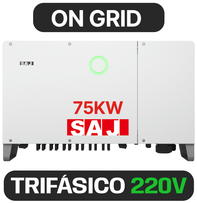 INVERSOR SAJ TRIF AFCI 75KW-C6-ON GRID 220V T12