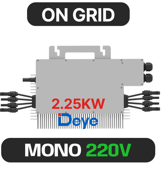 MICRO INVERSOR DEYE-S2.25K-G4 220V