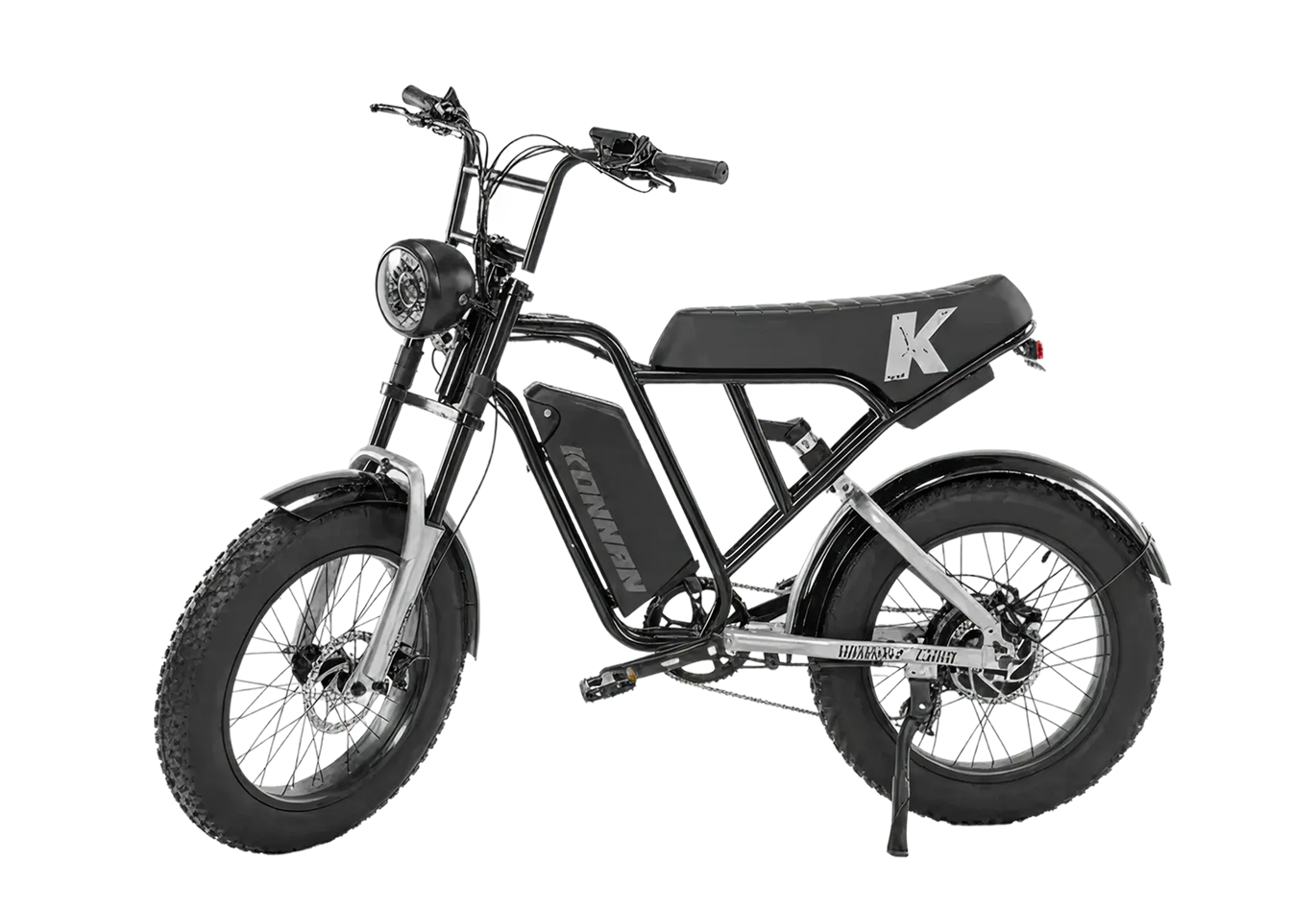 Bicicleta Elétrica Winner 750W PRETO/PRATA