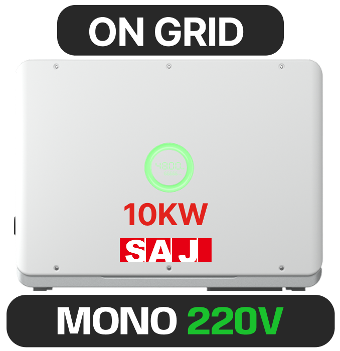 Inversor — INVERSOR SAJ AFCI MONO 10KW-R6 220V 3MPPT