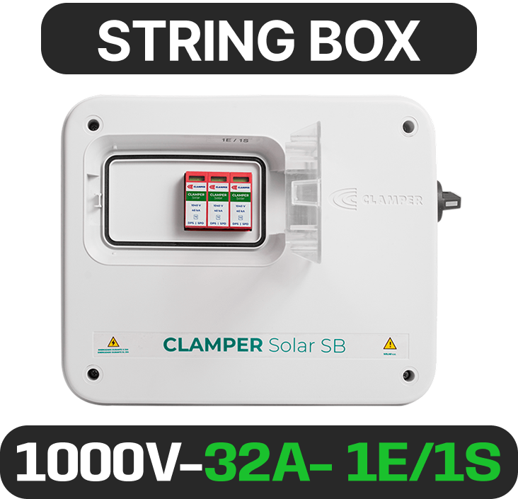 STRING CLAMPER SB 1000V 32A 1E/1S