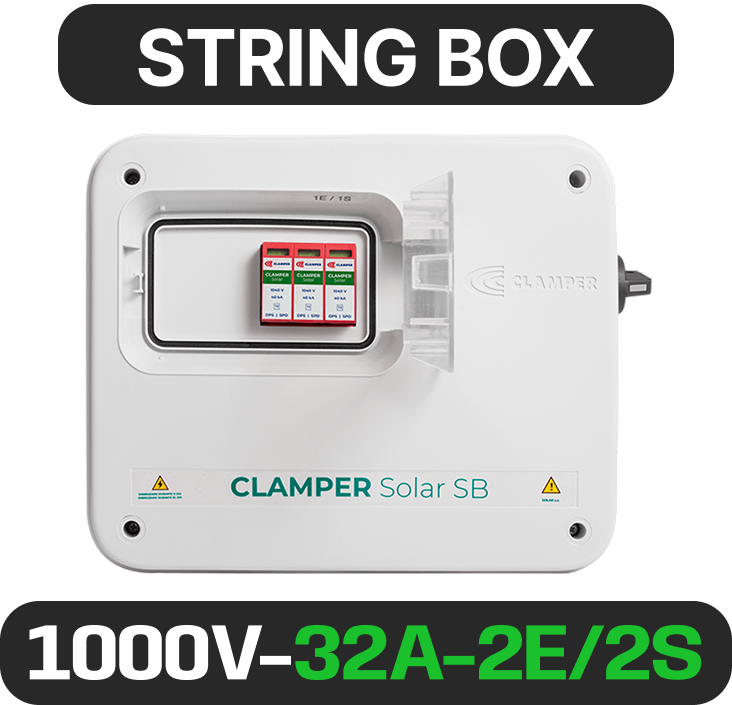 STRING CLAMPER SB 1000V 32A 2E/2S