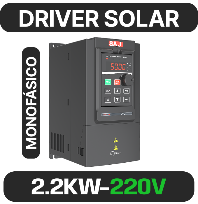 DRIVER SOLAR SAJ MONOFASICO 2.2KW 220V