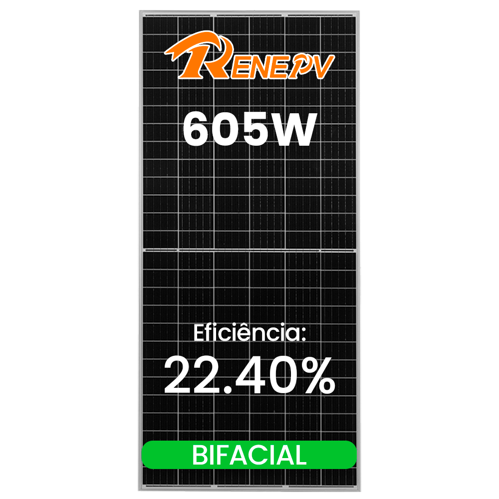 MODULO 605W RENEPV BIFACIAL30MM