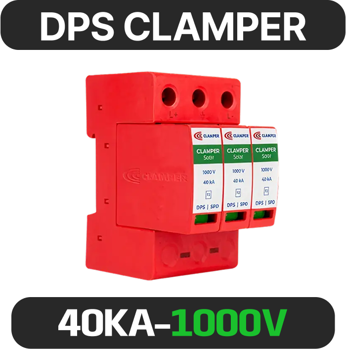 DPS CLAMPER SOLAR 1000V 40KA